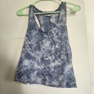 American Eagle blue racerback tank size Small
